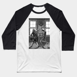 Dance of Death (the aristocrat) - Daniel Chodowiecki Baseball T-Shirt